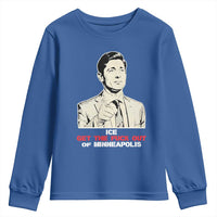 Get The F Out of Minneapolis Youth Sweatshirt Mayor Jacob Saying Civil Resistance