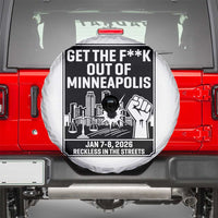 Get The F Out of Minneapolis Spare Tire Cover January 8 2026 Reckless in the Streets Protest