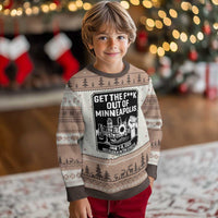 Get The F Out of Minneapolis Ugly Christmas Sweater January 8 2026 Reckless in the Streets Protest