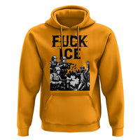 F Ice Riot Protest Graphic Hoodie Political Resistance Against Ice Violence