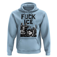F Ice Riot Protest Graphic Hoodie Political Resistance Against Ice Violence
