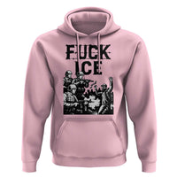 F Ice Riot Protest Graphic Hoodie Political Resistance Against Ice Violence