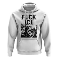 F Ice Riot Protest Graphic Hoodie Political Resistance Against Ice Violence