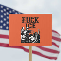 F Ice Riot Protest Graphic Protest Sign Political Resistance Against Ice Violence