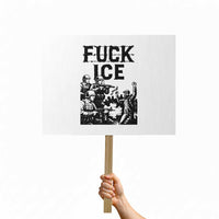 F Ice Riot Protest Graphic Protest Sign Political Resistance Against Ice Violence