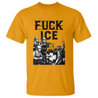 F Ice Riot Protest Graphic T Shirt Political Resistance Against Ice Violence