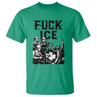 F Ice Riot Protest Graphic T Shirt Political Resistance Against Ice Violence