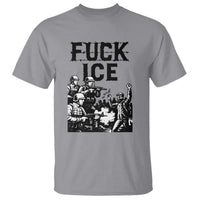 F Ice Riot Protest Graphic T Shirt Political Resistance Against Ice Violence