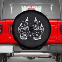 Middle Finger F Ice Spare Tire Cover Against Ice Violence Outspoken Resistance