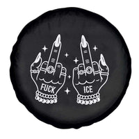 Middle Finger F Ice Spare Tire Cover Against Ice Violence Outspoken Resistance