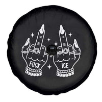 Middle Finger F Ice Spare Tire Cover Against Ice Violence Outspoken Resistance