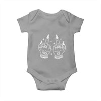 Middle Finger F Ice Baby Onesie Against Ice Violence Outspoken Resistance