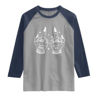 Middle Finger F Ice Raglan Shirt Against Ice Violence Outspoken Resistance
