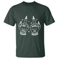 Middle Finger F Ice T Shirt Against Ice Violence Outspoken Resistance