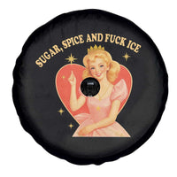 Sugar Spice and F Ice Retro Fairy Spare Tire Cover Feminist Against Ice Protest Political Resistance