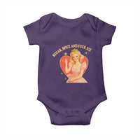 Sugar Spice and F Ice Retro Fairy Baby Onesie Feminist Against Ice Protest Political Resistance