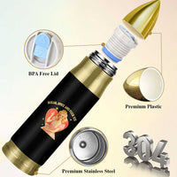Sugar Spice and F Ice Retro Fairy Bullet Tumbler Feminist Against Ice Protest Political Resistance