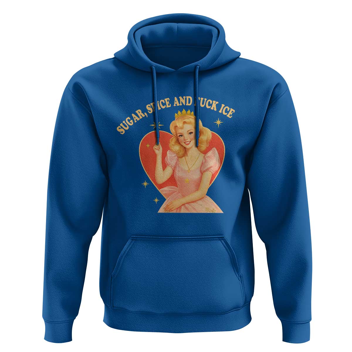 Sugar Spice and F Ice Retro Fairy Hoodie Feminist Against Ice Protest Political Resistance