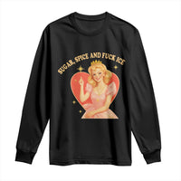 Sugar Spice and F Ice Retro Fairy Long Sleeve Shirt Feminist Against Ice Protest Political Resistance
