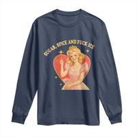 Sugar Spice and F Ice Retro Fairy Long Sleeve Shirt Feminist Against Ice Protest Political Resistance