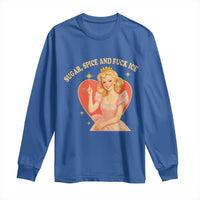 Sugar Spice and F Ice Retro Fairy Long Sleeve Shirt Feminist Against Ice Protest Political Resistance