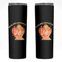 Sugar Spice and F Ice Retro Fairy Skinny Tumbler Feminist Against Ice Protest Political Resistance