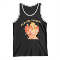 Sugar Spice and F Ice Retro Fairy Tank Top Feminist Against Ice Protest Political Resistance