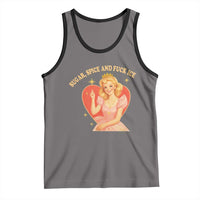 Sugar Spice and F Ice Retro Fairy Tank Top Feminist Against Ice Protest Political Resistance