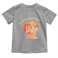 Sugar Spice and F Ice Retro Fairy Toddler T Shirt Feminist Against Ice Protest Political Resistance