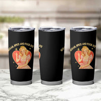 Sugar Spice and F Ice Retro Fairy Tumbler Cup Feminist Against Ice Protest Political Resistance
