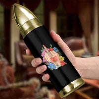 Floral Middle Finger F Ice Bullet Tumbler