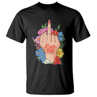 Floral Middle Finger F Ice T Shirt