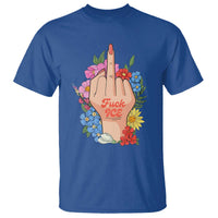 Floral Middle Finger F Ice T Shirt