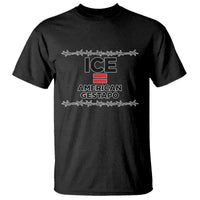 Ice Equals American Gestapo T Shirt Barbed Wire Protest Political Resistance