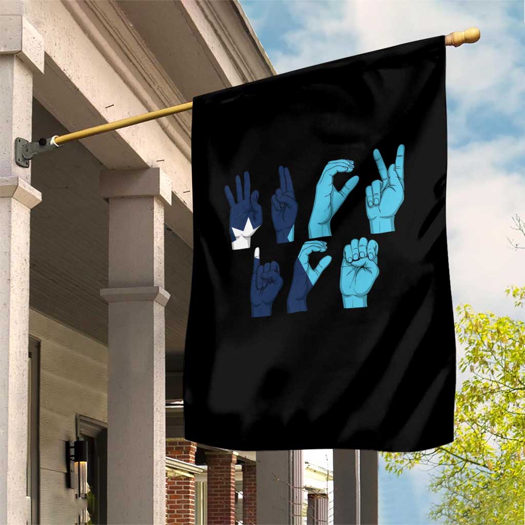 F Ice Out of Minneapolis Hand Signs Garden Flag State Flag Justice Protest Resistance