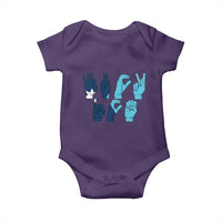 F Ice Out of Minneapolis Hand Signs Baby Onesie State Flag Justice Protest Resistance