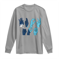 F Ice Out of Minneapolis Hand Signs Long Sleeve Shirt State Flag Justice Protest Resistance