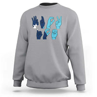 F Ice Out of Minneapolis Hand Signs Sweatshirt State Flag Justice Protest Resistance