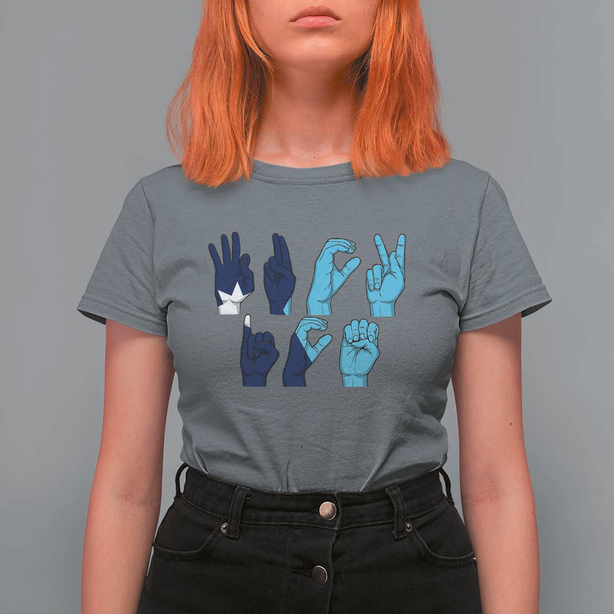F Ice Out of Minneapolis Hand Signs T Shirt For Women State Flag Justice Protest Resistance