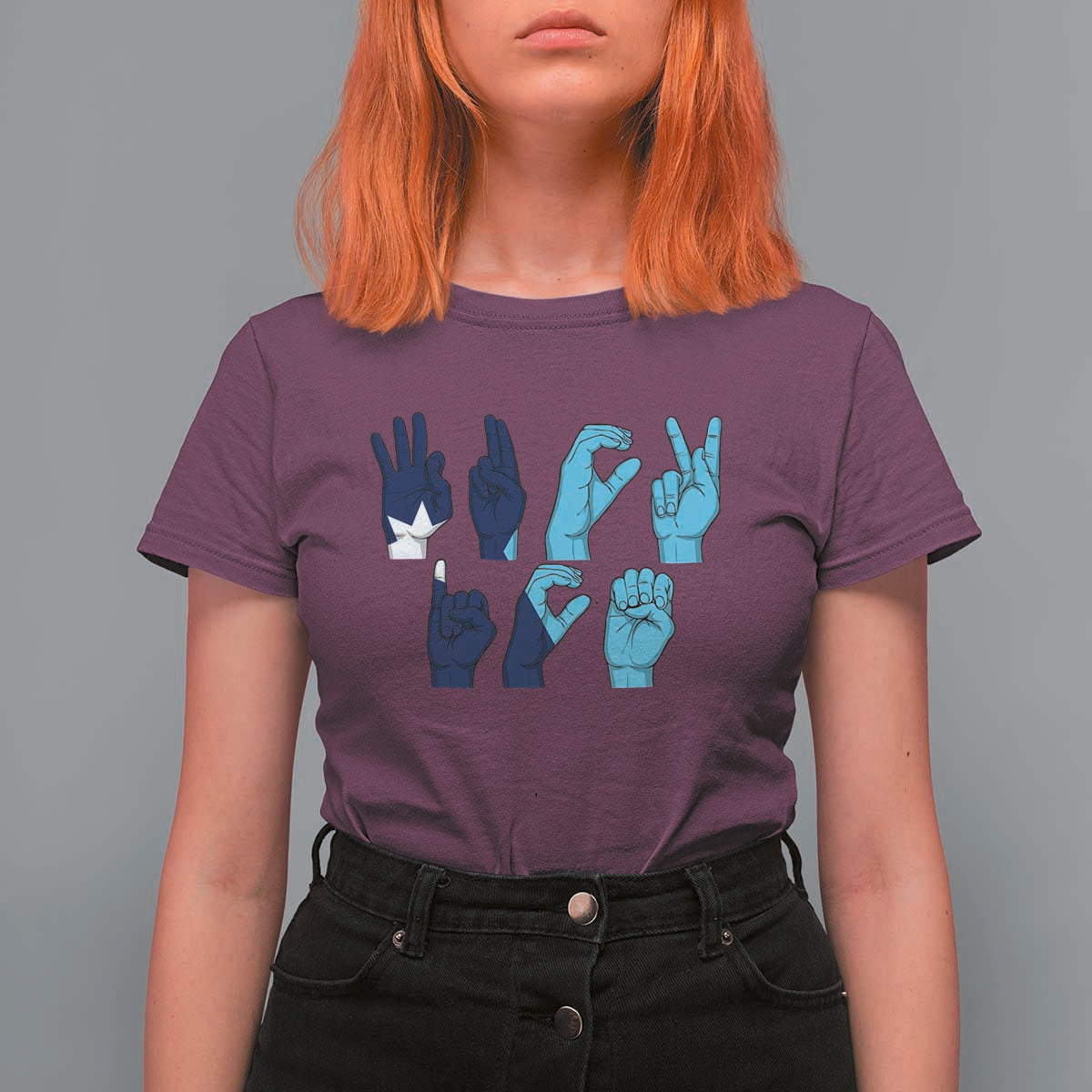 F Ice Out of Minneapolis Hand Signs T Shirt For Women State Flag Justice Protest Resistance