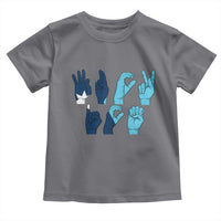 F Ice Out of Minneapolis Hand Signs Toddler T Shirt State Flag Justice Protest Resistance