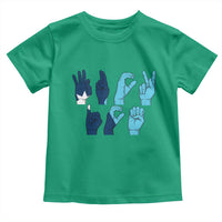 F Ice Out of Minneapolis Hand Signs Toddler T Shirt State Flag Justice Protest Resistance