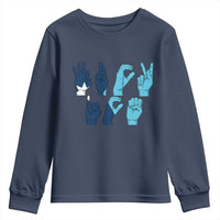 F Ice Out of Minneapolis Hand Signs Youth Sweatshirt State Flag Justice Protest Resistance