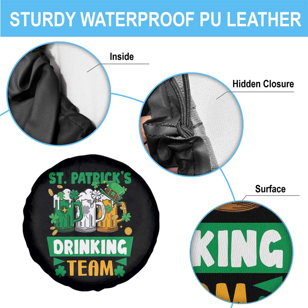 Funny St Patricks Day Spare Tire Cover Irish Drinking Team Beer Lover Party