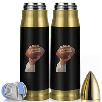 Together We Are America Bunny Holding Football Bullet Tumbler Unity Game Day Inspirational Quote
