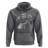 Together We Are America Vintage Football Hoodie Patriotic Sports Pride Bunny Inspirational Quote