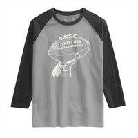 Together We Are America Vintage Football Raglan Shirt Patriotic Sports Pride Bunny Inspirational Quote