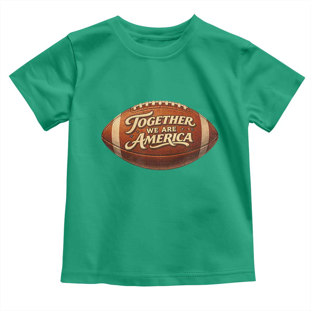 Together We Are America Toddler T Shirt Bold Statement Unity Bunny Inspirational Quote