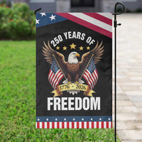 America 250th Anniversary 1776 2026 Patriotic Bald Eagle Garden Flag 250 Years of Freedom 4th of July Independence Celebration