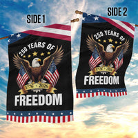 America 250th Anniversary 1776 2026 Patriotic Bald Eagle Garden Flag 250 Years of Freedom 4th of July Independence Celebration